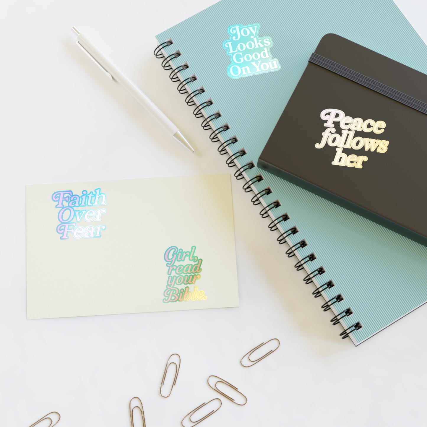 Christian Inspirational Sticker Sheets
